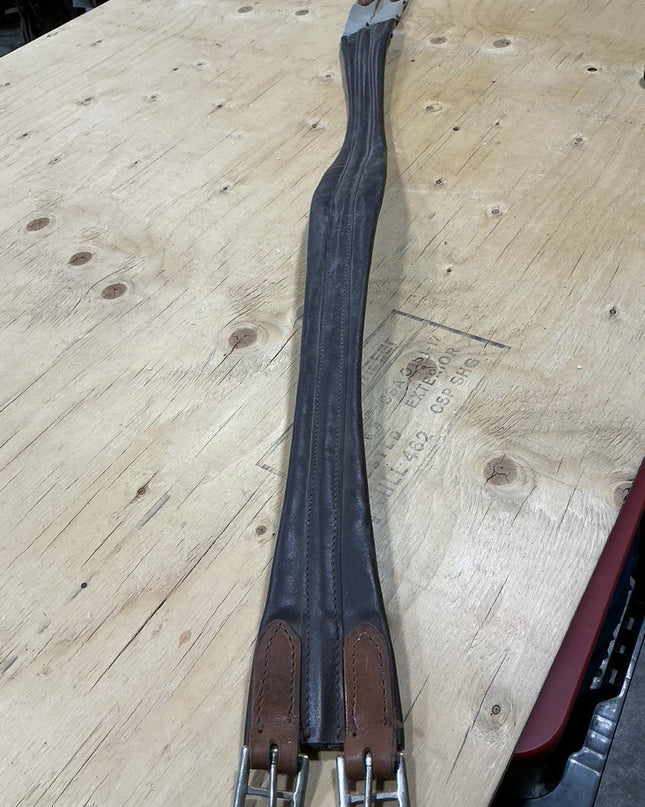 English Girth Leather 50" Elastic Ends