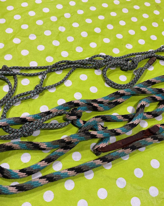 Halter rope With Lead Blue/Black