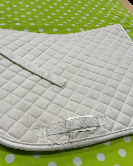 Saddle Pad English Shedrow Full White