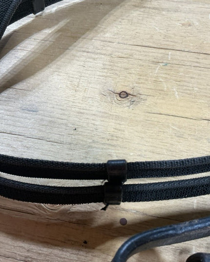 English Reins Leather/Rubber Black