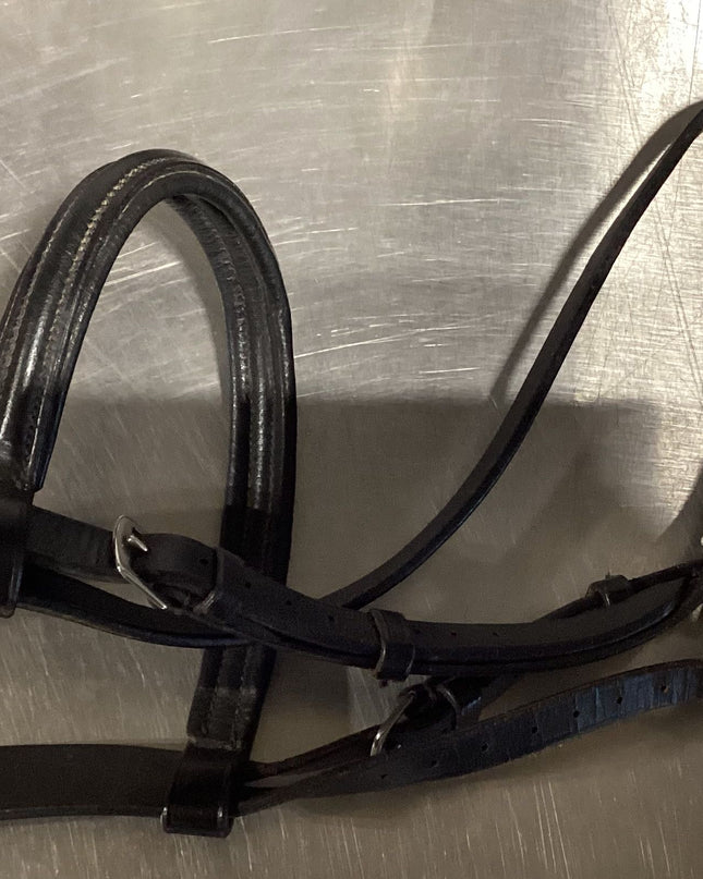 English Headstall- Black