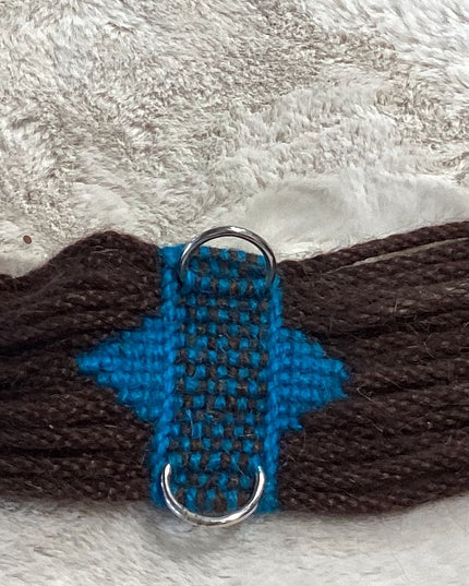 Western Cinch Mohair Brown/Blue 29"