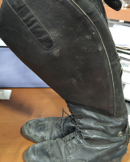 English BootsTall 7R Black