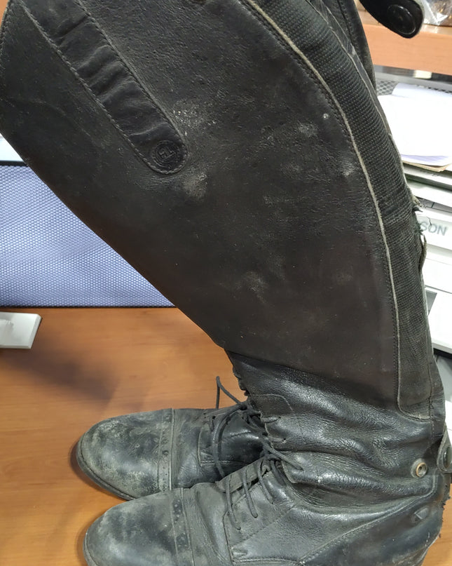 English BootsTall 7R Black
