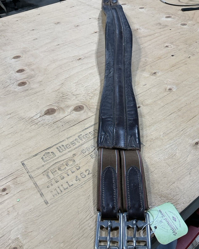 English Girth Brown Leather 46"