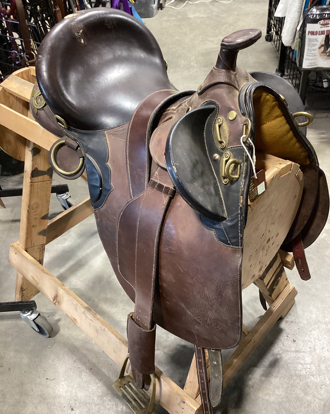 Australian Saddle StockMan 16"