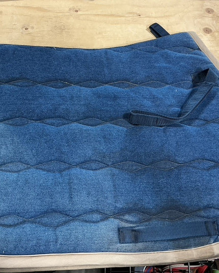 English Saddle Pad Blue Century