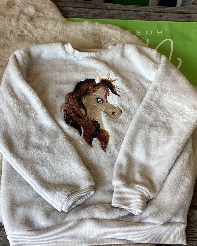 sweater with horse size 8/10