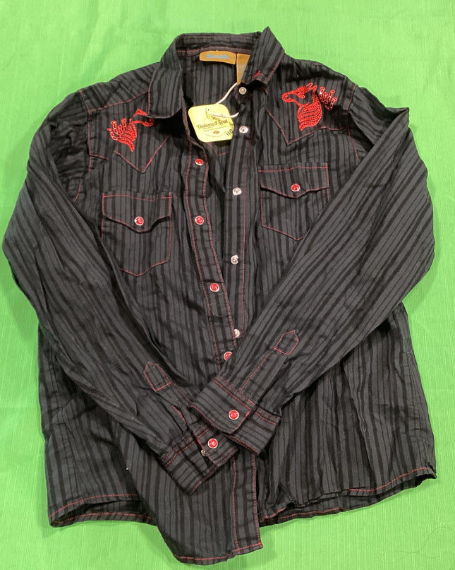 Western Shirt blackRed