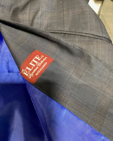 English Show Jacket Elite Signature Blue/Plaid 12T