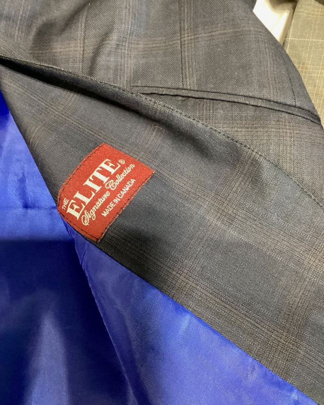 English Show Jacket Elite Signature Blue/Plaid 12T