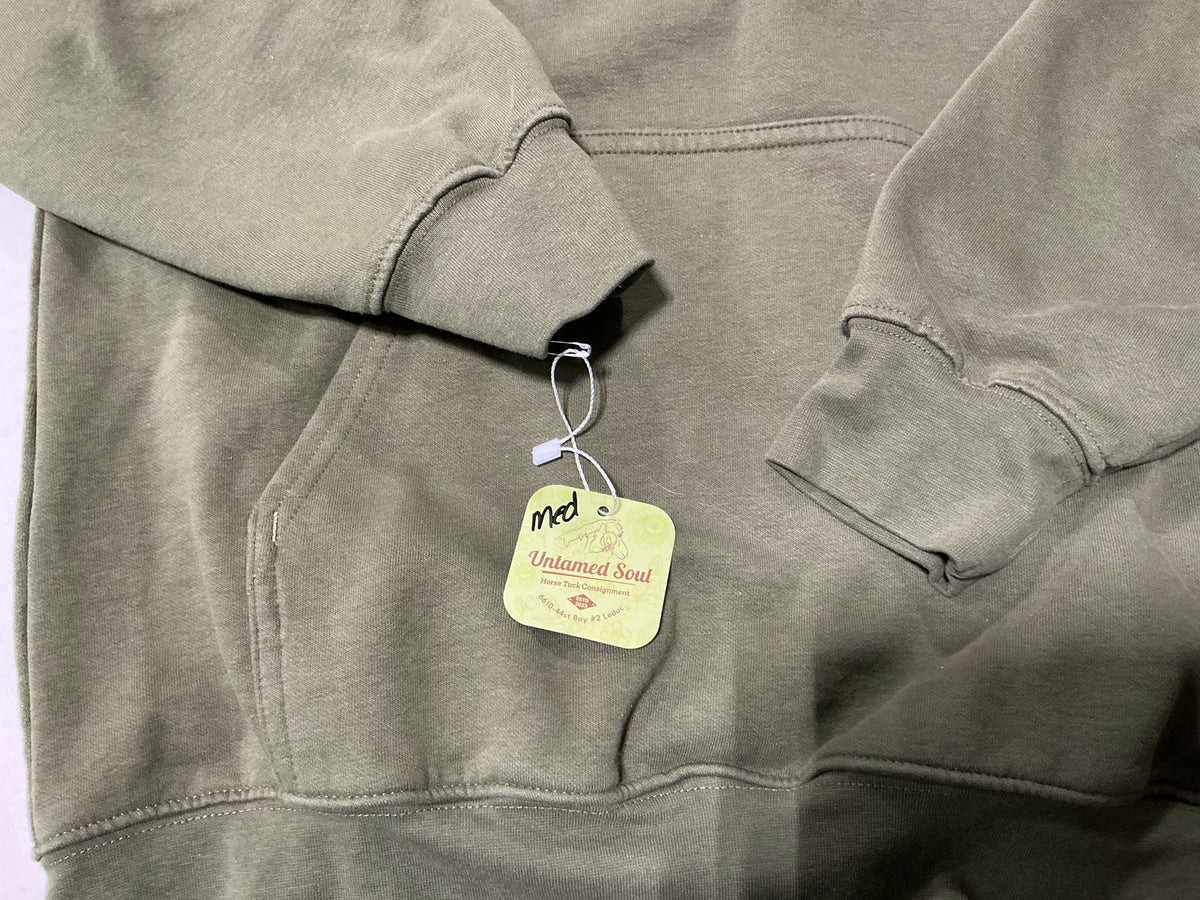 Hoodie – CW Alberta, Green, Medium | Used