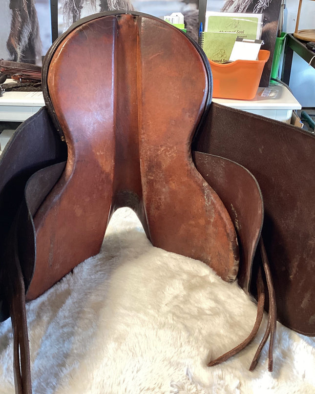 English Saddle Kids Cut Back 13"