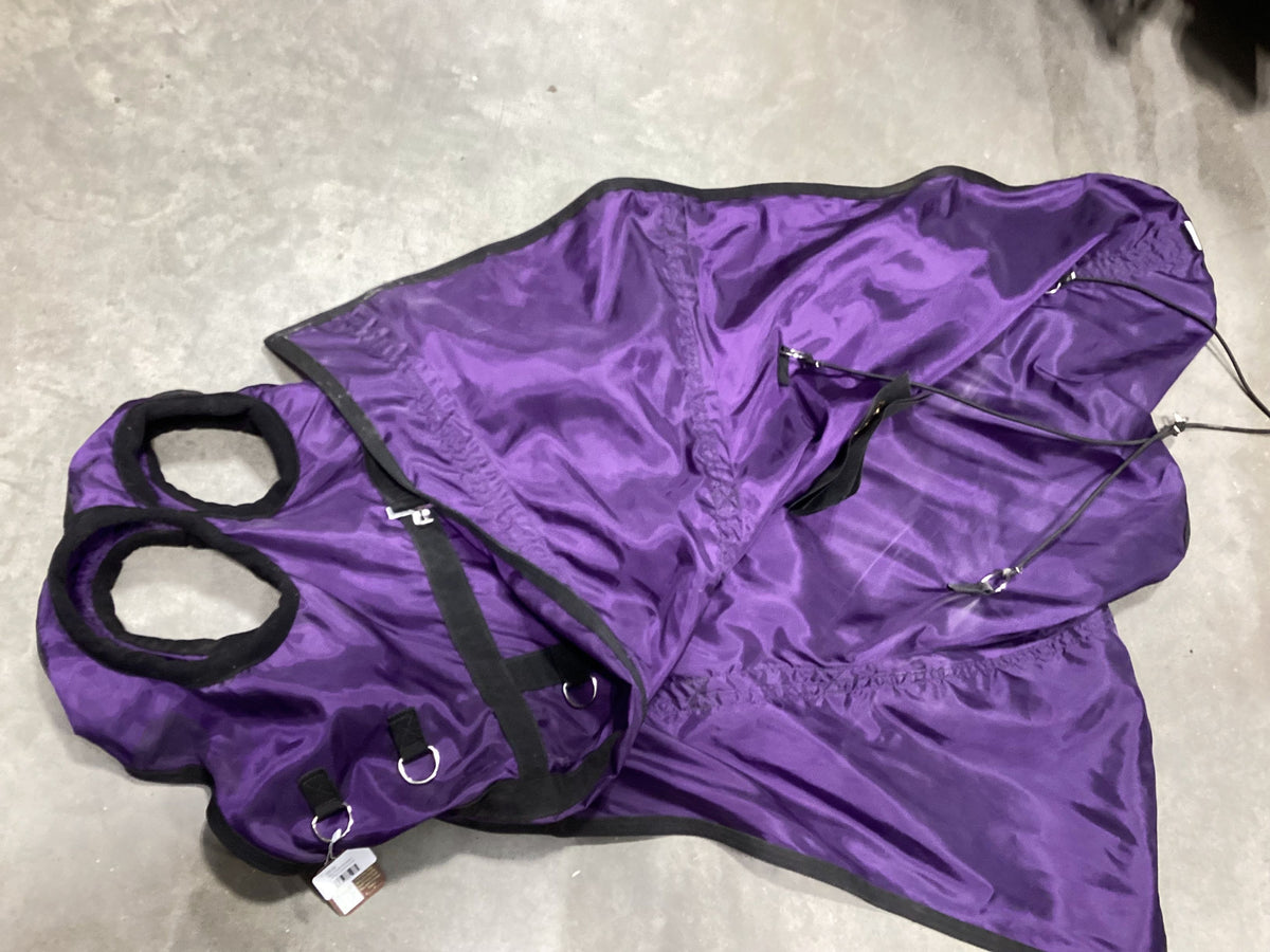 Neck Cover – Nylon, Purple, Over Eyes | Used