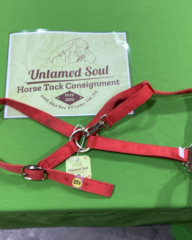 Halter Nylon Red