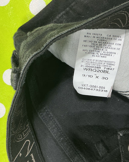 Jeans QBaby Black 9/10 x 30
