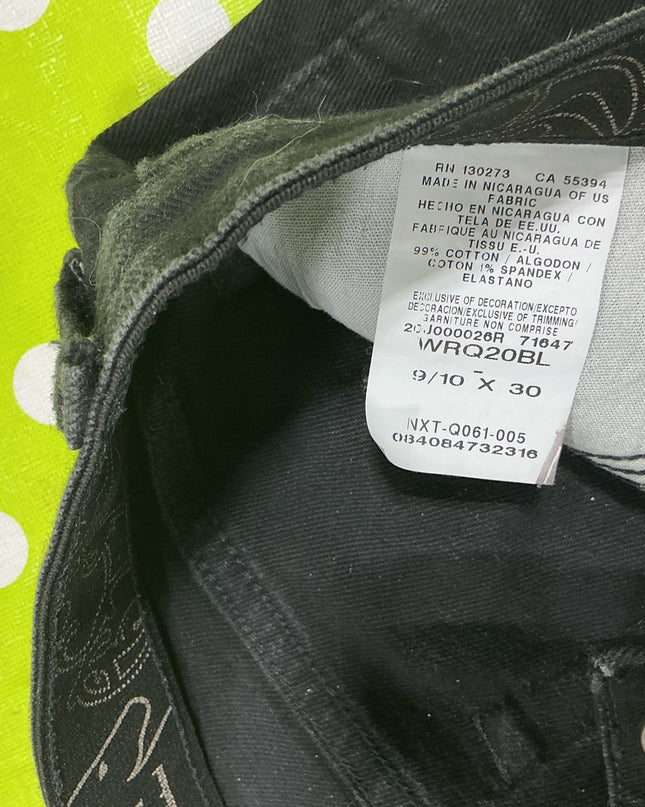 Jeans QBaby Black 9/10 x 30