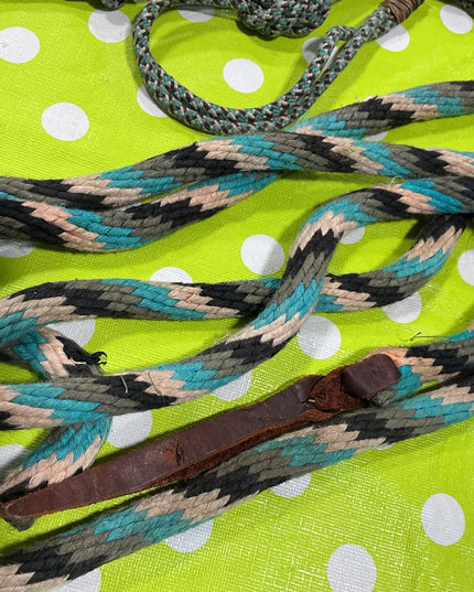 Halter rope With Lead Blue/Black
