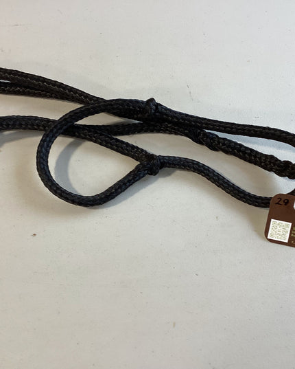 Rope Halter Black
