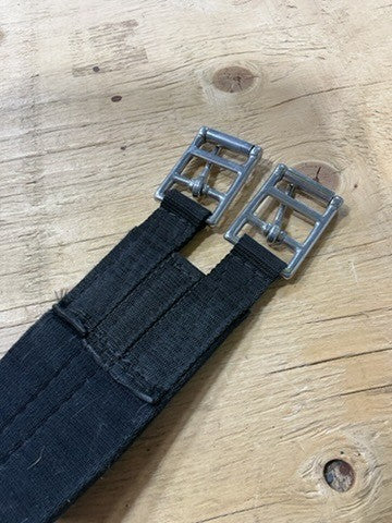English Girth Black Fabric 46"
