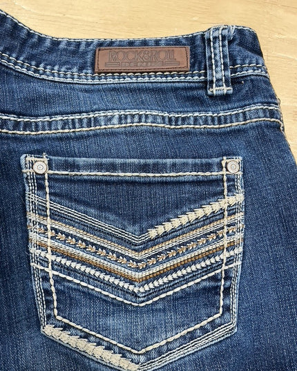 Ladies Jeans Rock & Roll 31x36 Original Low Rise