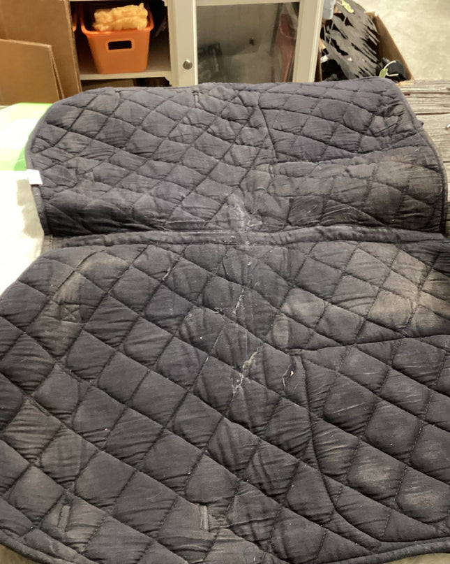 English Saddle Pad BLK
