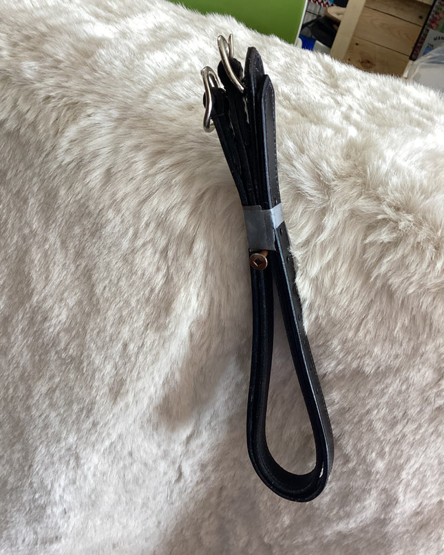 English Black Spur Straps