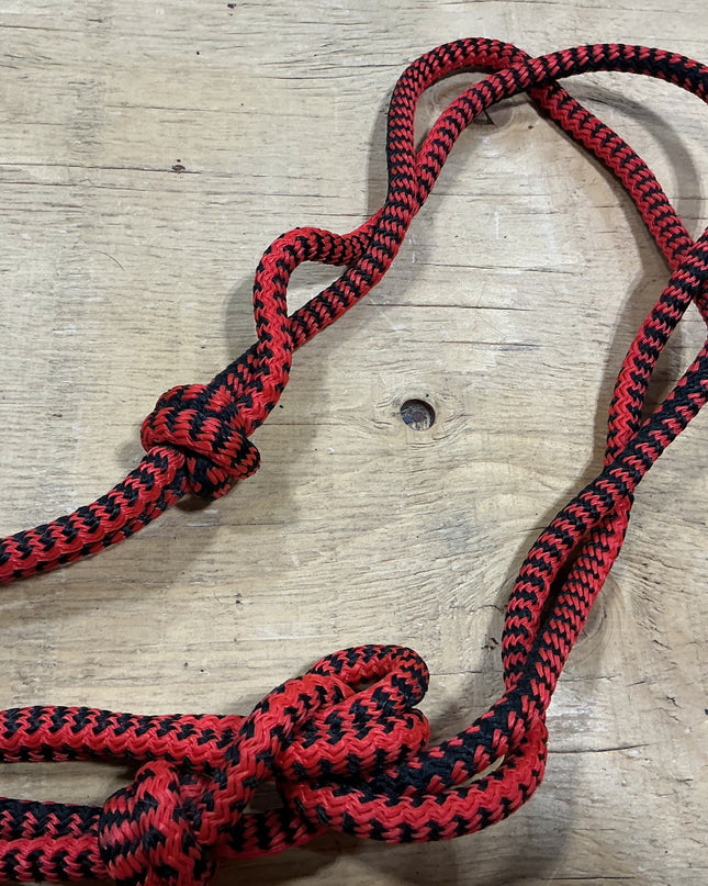 Halter Rope Black/Red