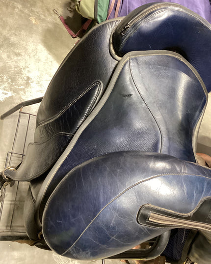 Treeless Saddle 14" Torsion Blue
