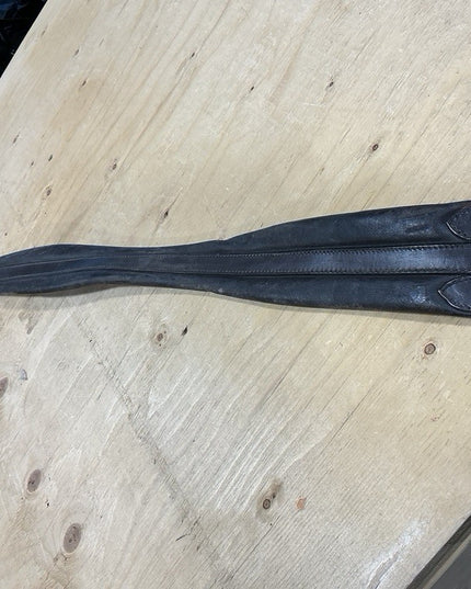 English Girth Leather Elastic End 46"