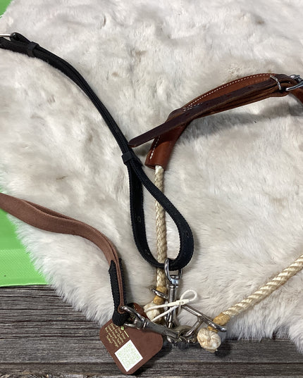 Tie Down Rope Nose with Rope Leather Hanger