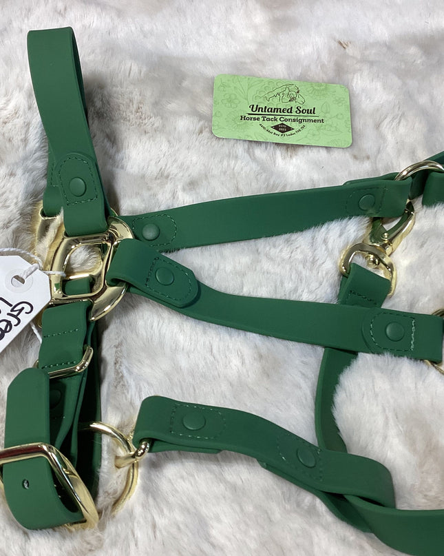 Halter Large Pony Green-  iCavalos Collection