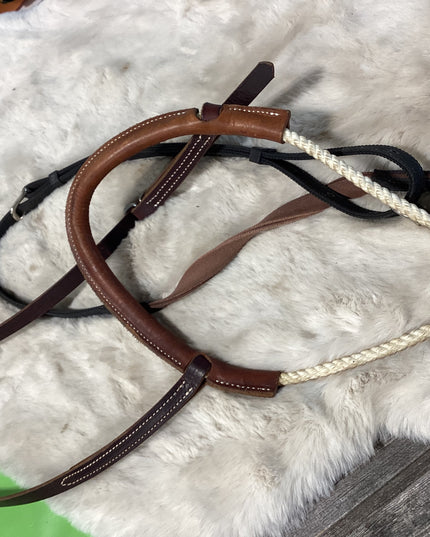 Tie Down Rope Nose with Rope Leather Hanger