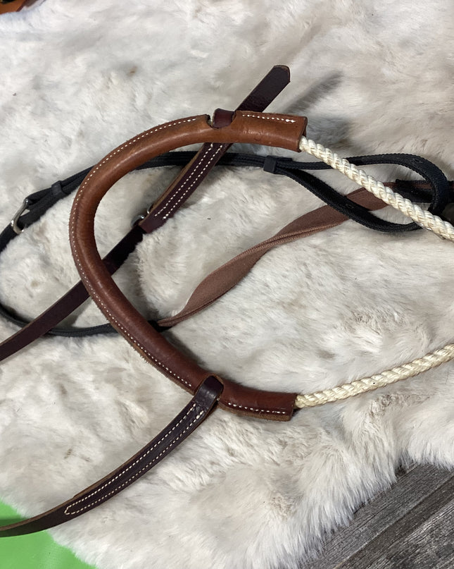 Tie Down Rope Nose with Rope Leather Hanger