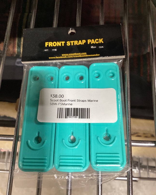 Scoot Boot Front Straps Marine