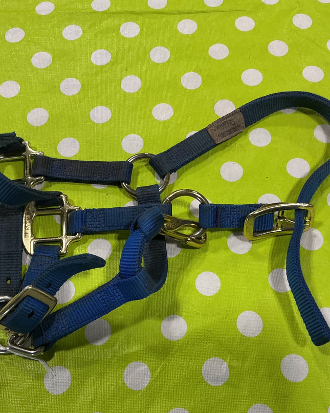 Halter Weaver Nylon blue Suckling
