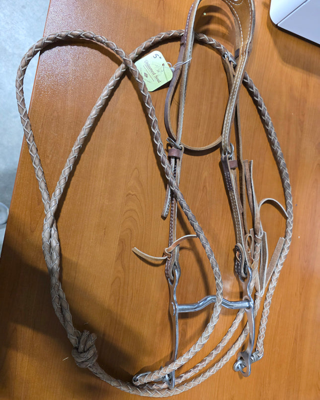 Western Headstall  Bit & Reins #4