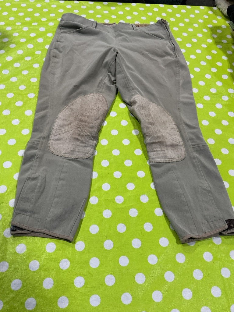 English Breeches – Elation, Brown, 28 (Light Stains, Small Seam Tear) | Used, Acceptable