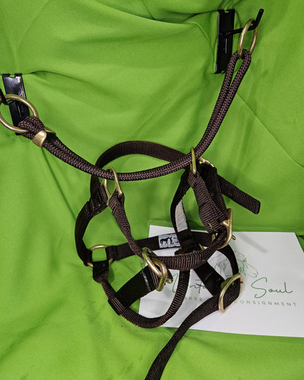 Halter Nylon Brown