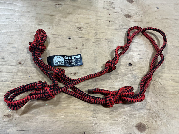 Halter – Rope, Black/Red (A) | Used