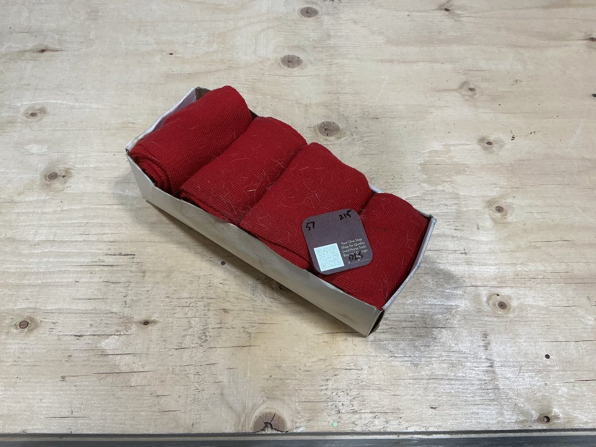 Polo Wraps – Red (Set of 4) | Used