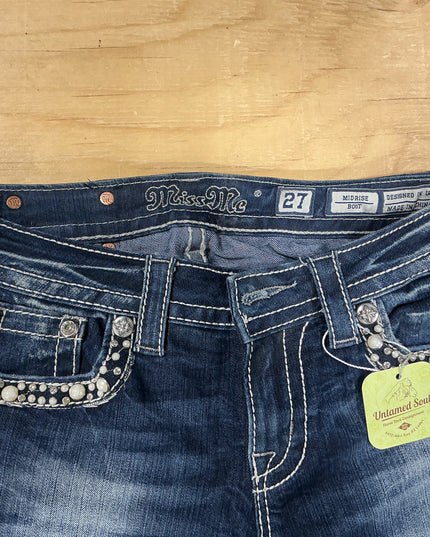 Jeans Miss me 27 mid rise