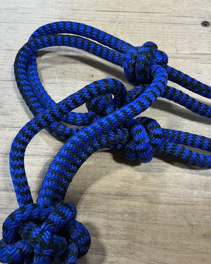 Halter Rope Blue/Blk