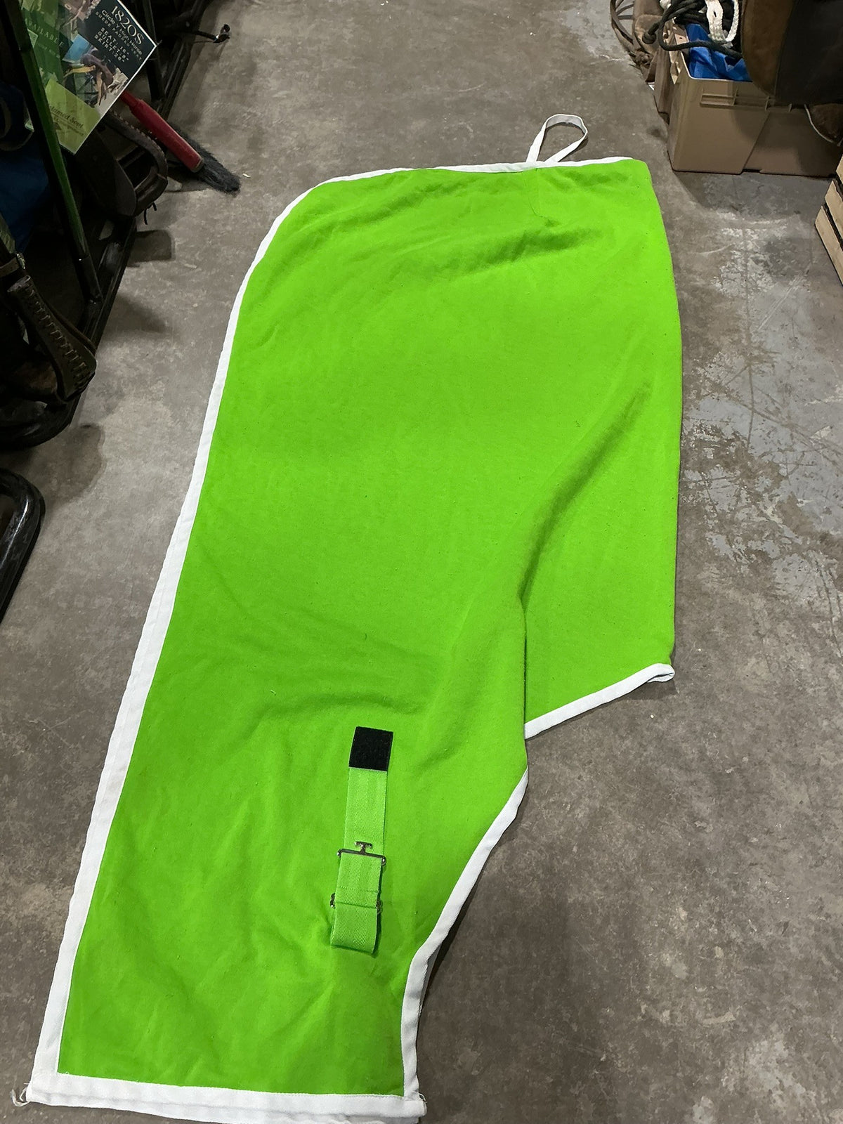 Cooler – Fleece, Lime Green, 74" | Used