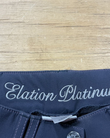 Breeches Elation Platinum 26R Gray/Pink