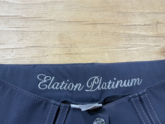 Breeches Elation Platinum 26R Gray/Pink