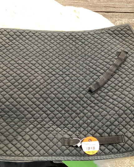 English saddle Pad Black