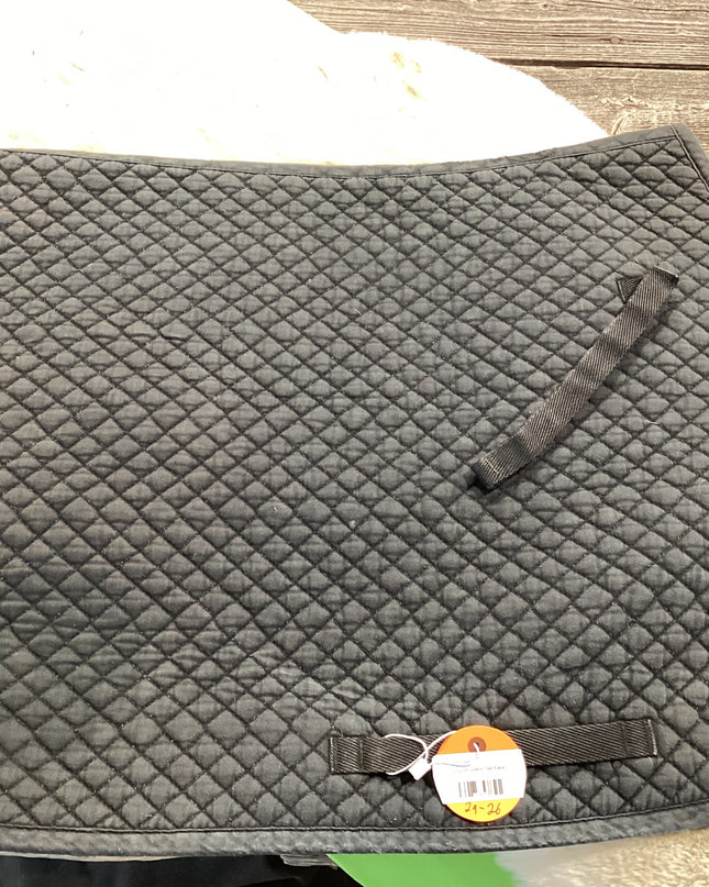 English saddle Pad Black