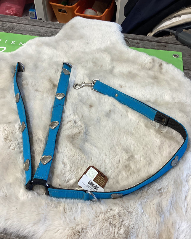 Western Breast Collar Nylon BLue/Black