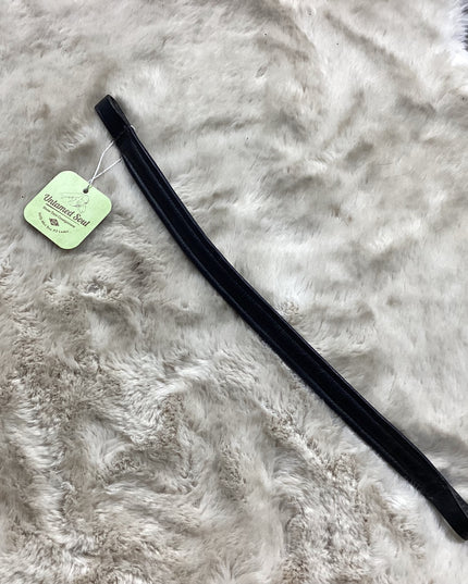 English Brow Band Black